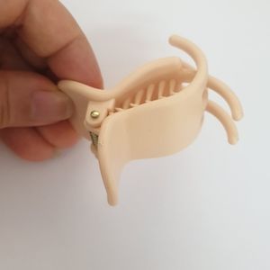 Hair Clip, baby , Beige